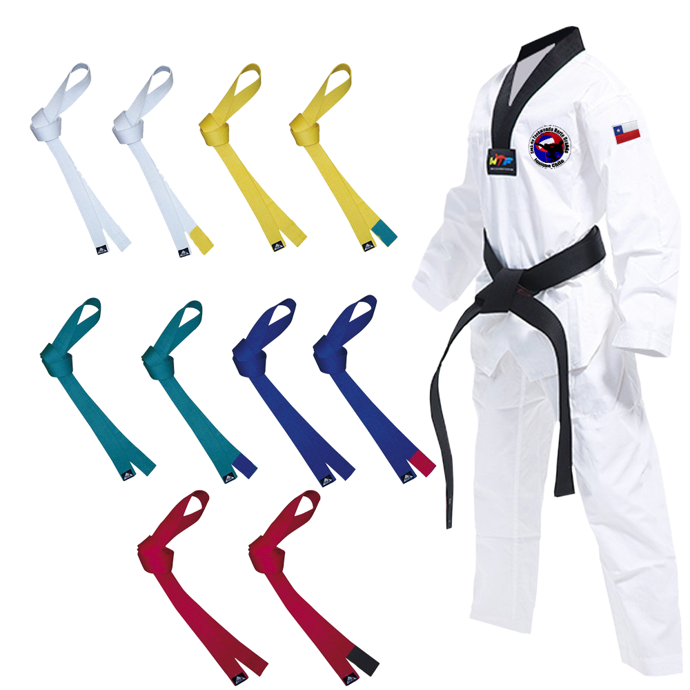 Cinturones de Taekwondo y dobok